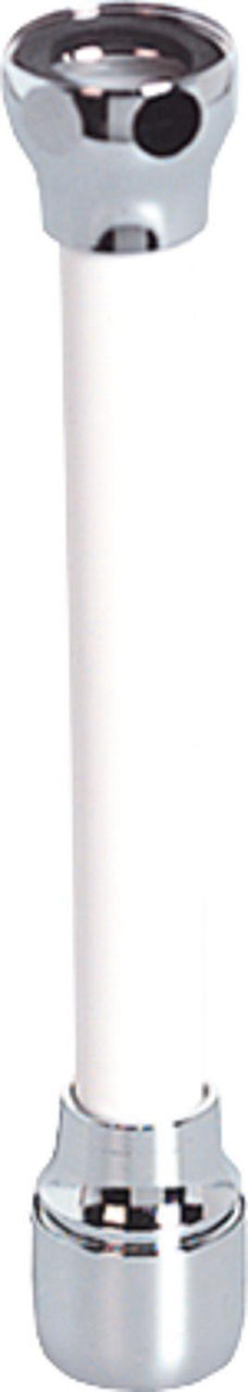 Bec rallongé avec mousseur filetage intérieur M22x1 plastique