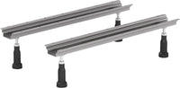 Pied de baignoire MEPA WA-Standard - 2 traverses 550x85x25 mm, 4 pieds vissables, hauteur réglable