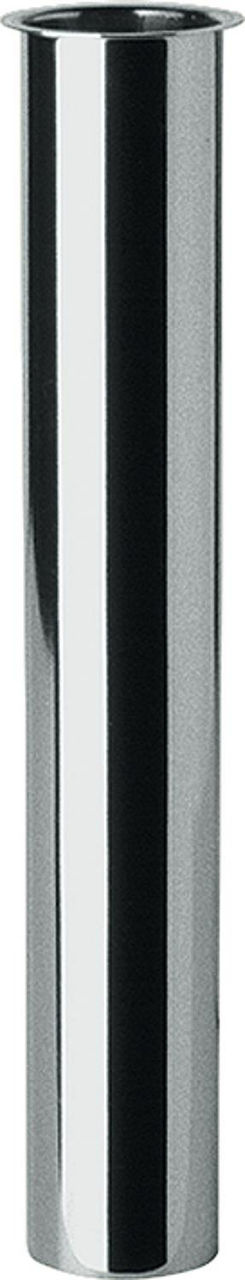Tube avec collet battu DN 32 (1 1/4") Inox chromé