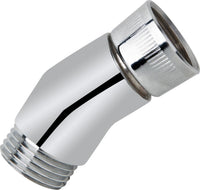 Adaptateur de tuyau 22,5° mâle 1/2" x femelle 1/2" Laiton chromé