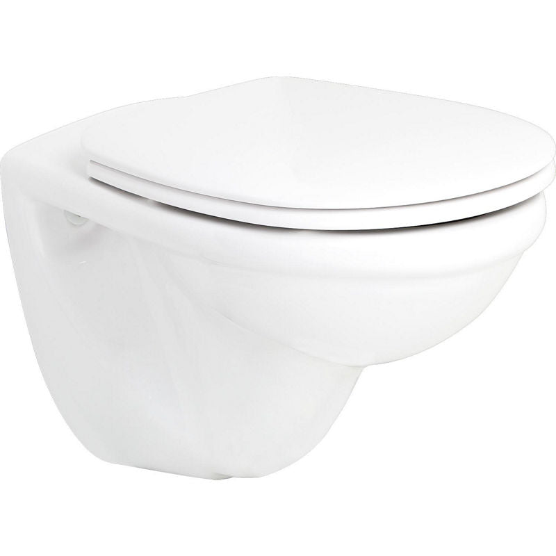 WC suspendu à fond creux Duravit D-Code Basic, blanc 360 x 555mm