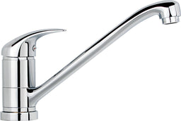 Mitigeur d'évier Rumba II pour montage sous-fenêtre saillie 236 mm chromé