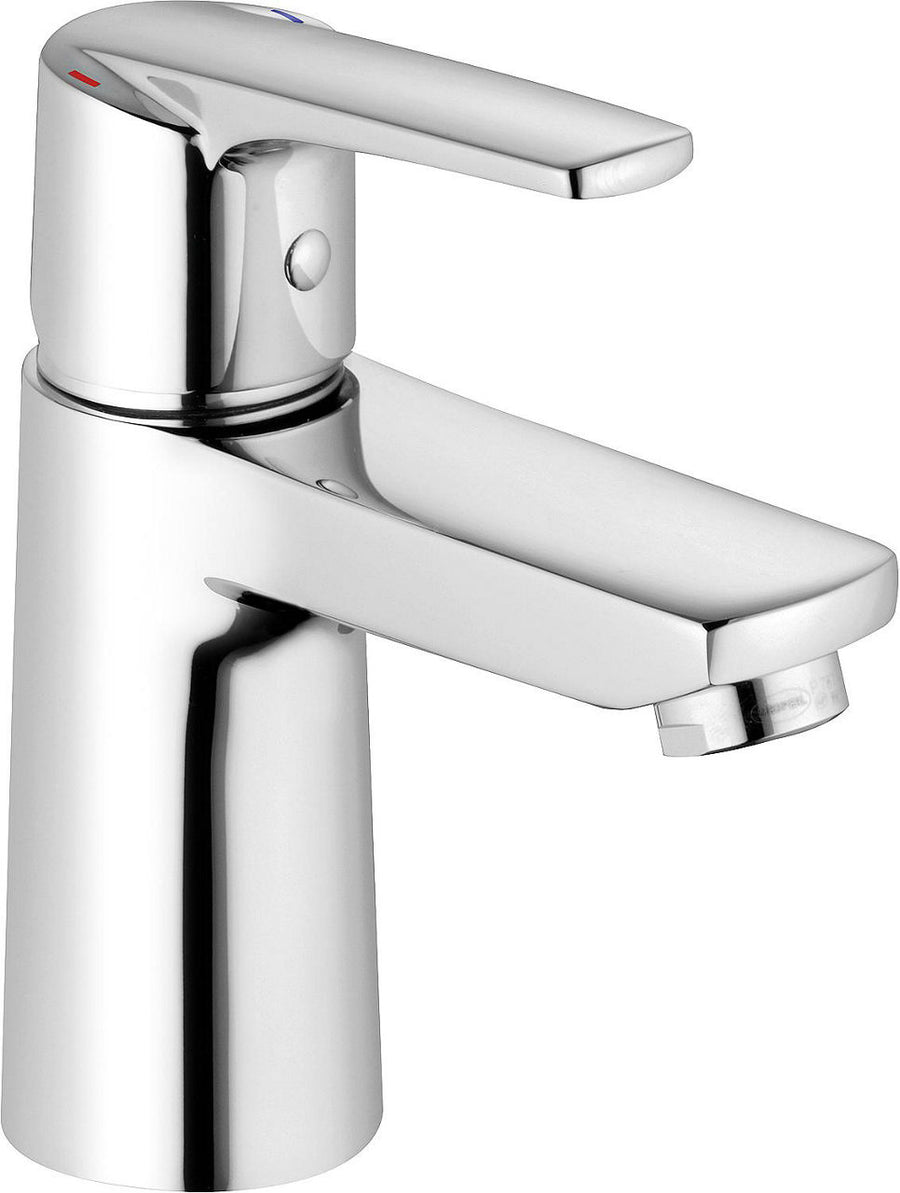 Mitigeur de lavabo Heinrich Schulte Alpha 300 saillie 103 mm chromé