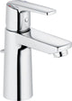 Mitigeur de lavabo Heinrich Schulte Alpha 300 XL saillie 122 mm chromé