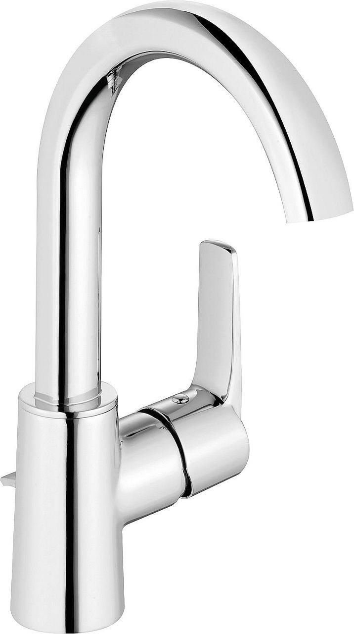 Mitigeur de lavabo Heinrich Schulte Alpha 300 saillie 150 mm chromé