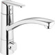 Mitigeur d'évier Heinrichschulte Alpha 300 avec vanne de raccordement appareil, saillie 206 mm, chromé