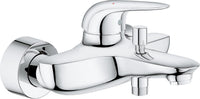 Mitigeur bain/douche apparent Grohe Eurostyle saillie 185 mm chromé levier fermé