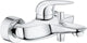 Mitigeur bain/douche apparent Grohe Eurostyle saillie 185 mm chromé levier fermé