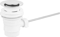 Garniture d'excentrique DN 32 (1 1/4") plastique PP avec bouchon