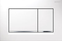 Plaque de commande Geberit Sigma 20 Square, rinçage à 2 quantités
