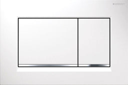 Plaque de commande Geberit Sigma 20 Square, rinçage à 2 quantités