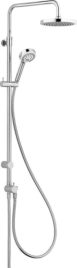 Colonne de douche Kludi Logo chrome, reglable en hauteur 980-1290mm