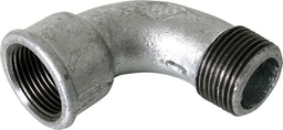 Coude court fonte malléable zinguée type 1A femelle x mâle