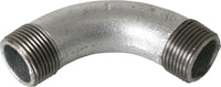 Coude long 90° (Mâle x Mâle) Type 3 (fonte malléable zingué)