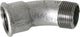 Coude long 45° Mâle x Femelle Type 40 (fonte malléable zingué)