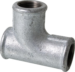 Coude en T (Femelle/Femelle) Type 131 - Raccord en fonte malléable zinguée