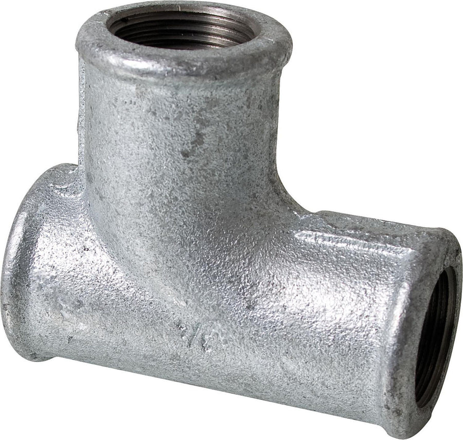 Coude en T (Femelle/Femelle) Type 131 - Raccord en fonte malléable zinguée