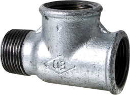 Raccord en T (Femelle x Femelle x Mâle) Type 134 (fonte malléable zingué)