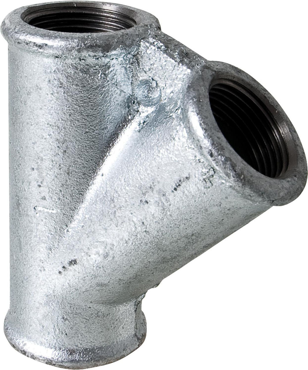 Pièce en T 45° (Femelle/femelle) Type 165 (fonte malléable zingué)