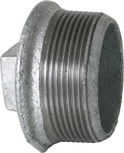Bouchon mâle Type 290 en fonte malléable zinguée