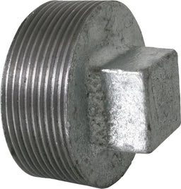 Bouchon mâle sans rebord type 291 (fonte malléable zingué)