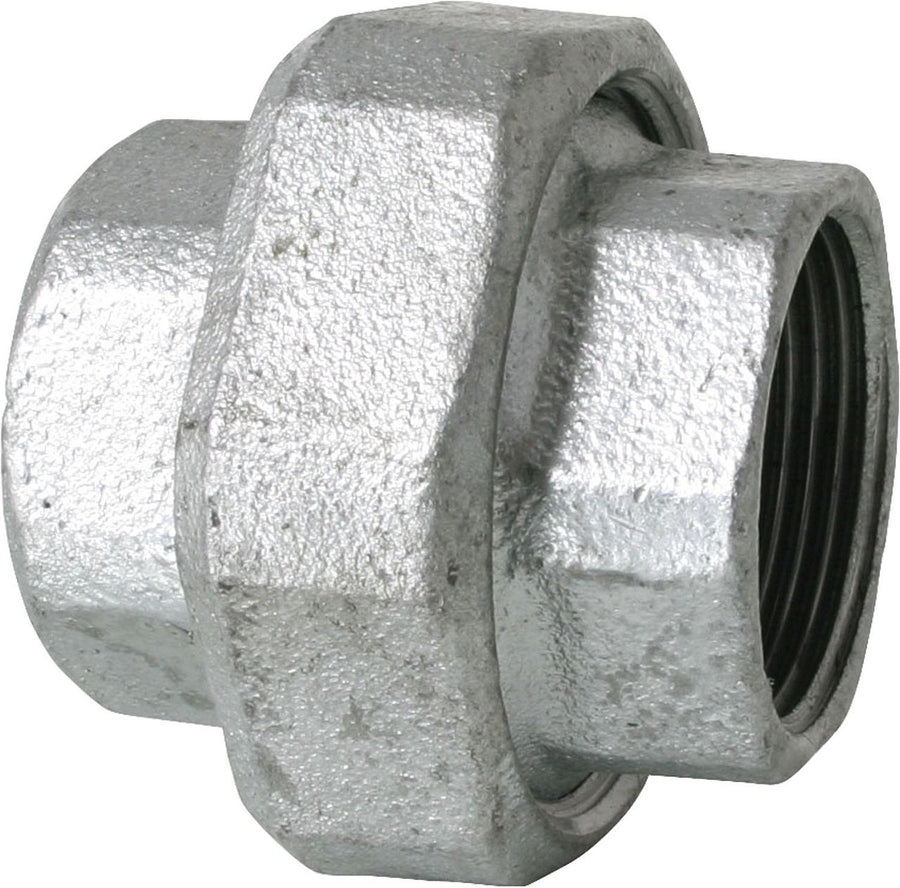 Raccord vissé à joint plat femelle/femelle Type 330 (fonte malléable zingué) dès 1/2"