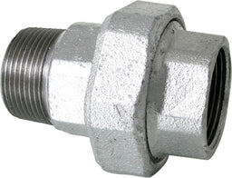 Raccord à vis (Mâle x Femelle) Type 341 (fonte malléable zingué)