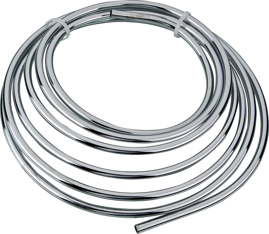 Tube en cuivre chromé en couronne