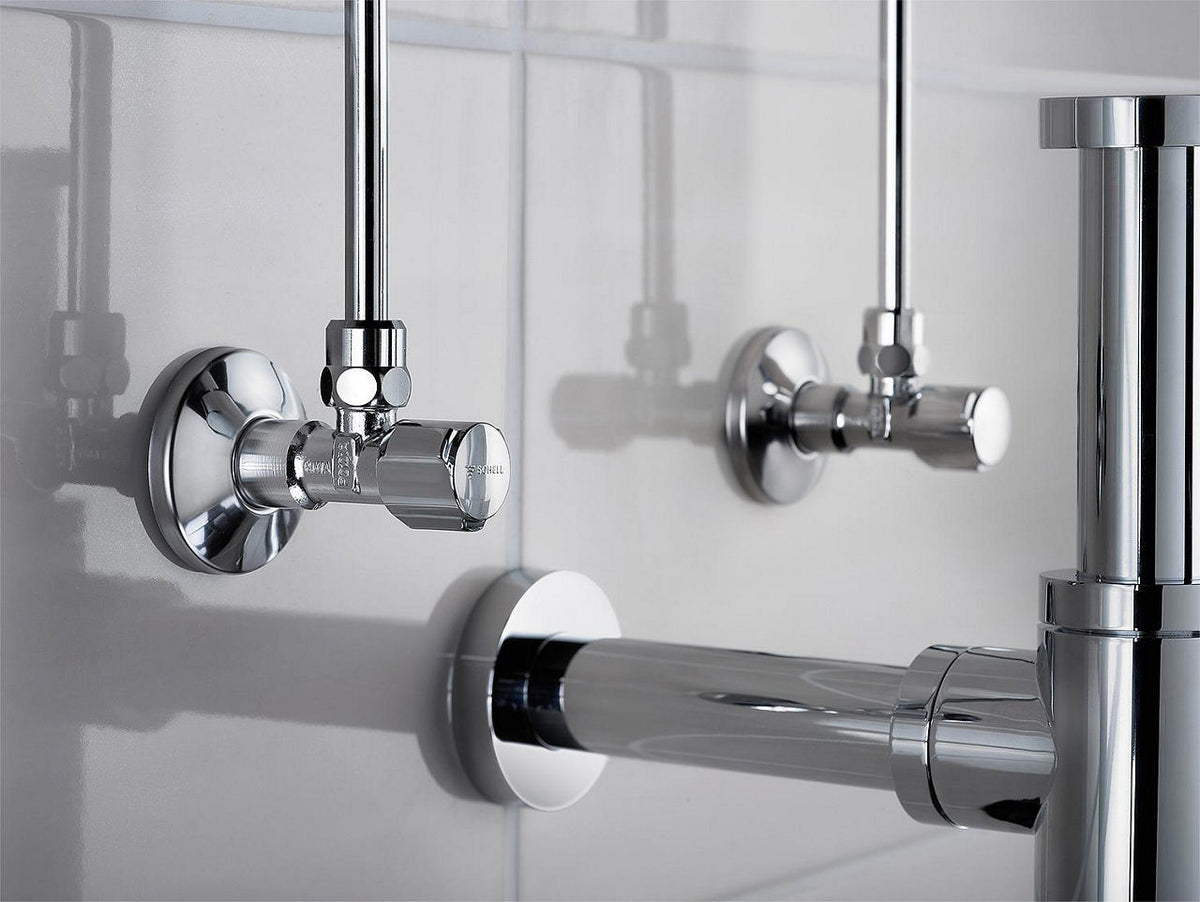 Vanne équerre Schell Comfort, avec homologation eau potable