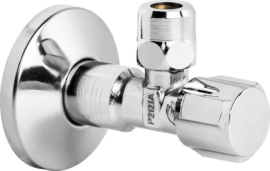 Vanne équerre Schell Comfort, avec homologation eau potable