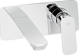 Mitigeur mural de lavabo Evenes Evando saillie 175mm chromé