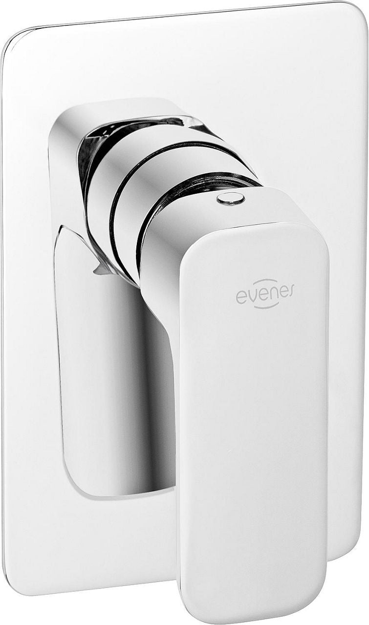 Mitigeur douche encastré Evando rosace 100x155 mm chromé