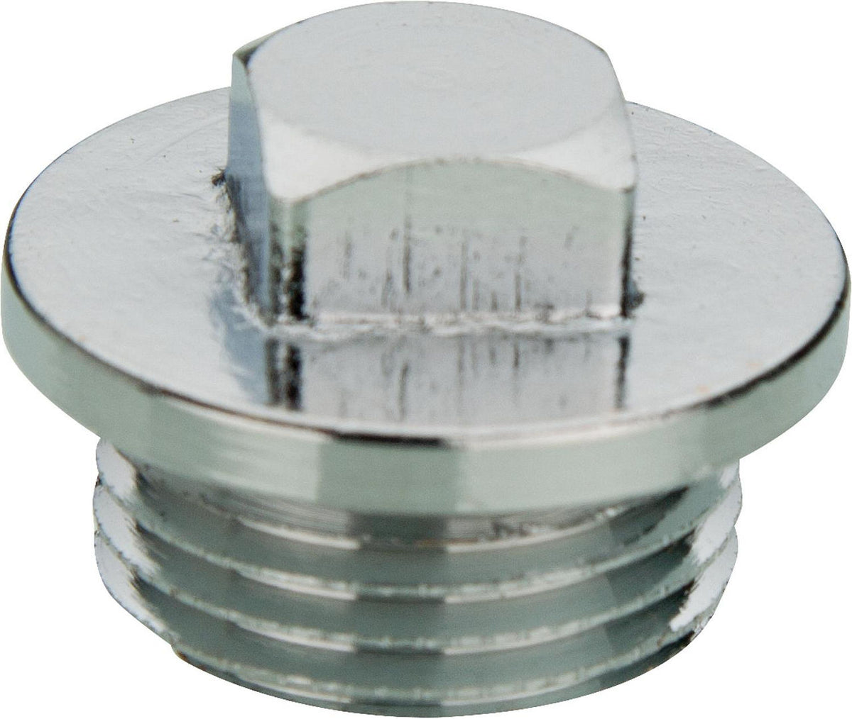 Bouchon chromé quatre-pans (M)