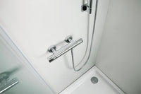 Thermostatique douche apparent Enzan saillie 79 mm chromé