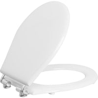 Abattant WC JUBILÄUM fermeture douce polyester blanc