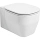 WC suspendu à fond creux GLAZE L x H x P : 360x340x520 mm céramique blanc