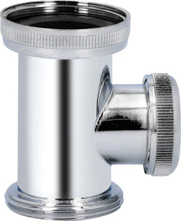 Raccord intermédiaire pour siphon laiton chromé