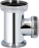 Raccord intermédiaire pour siphon laiton chromé