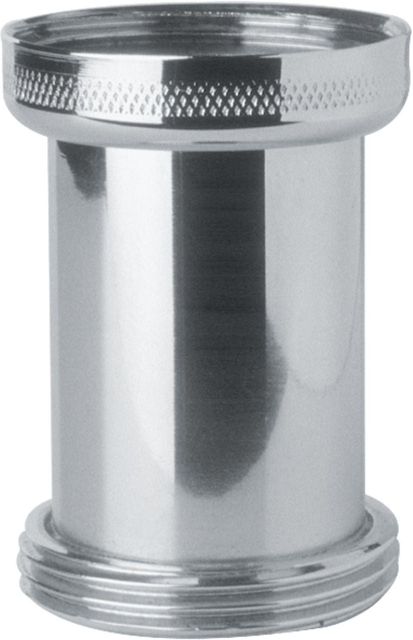 Pièce d'écartement laiton chromé 1 1/4"
