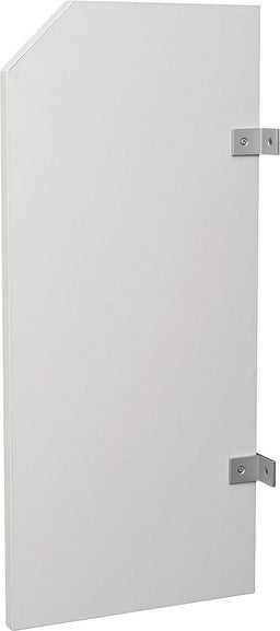 Cloison de séparation pour urinoir Standard, suspendue, 400×900×28 mm, blanche