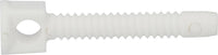 Vis d'ajustage en plastique M6 avec écrou pour bouchon excentrique 93 073 04