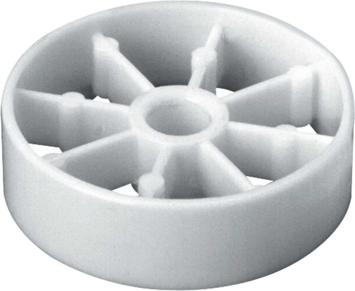 Bague de guidage en plastique blanc pour bouchon excentrique 93 073 05