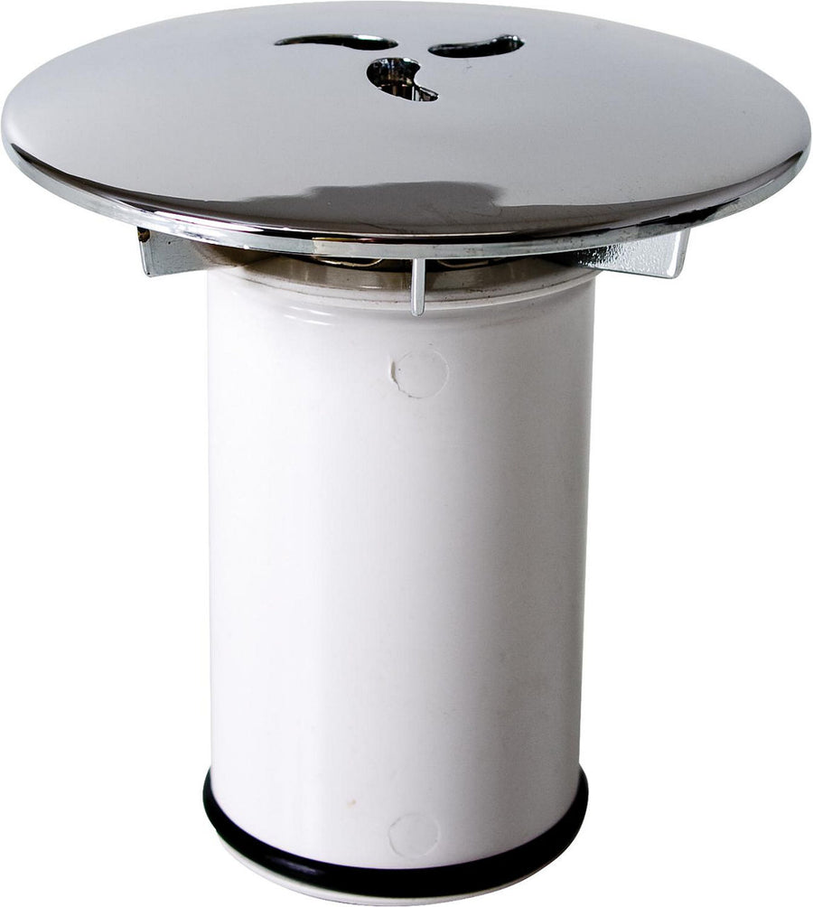 Couvercle pour écoulement de bac à douche 93 010 90, chromé, 52 mm
