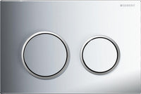Plaque de commande Geberit Omega 20, pour rinçage double touche