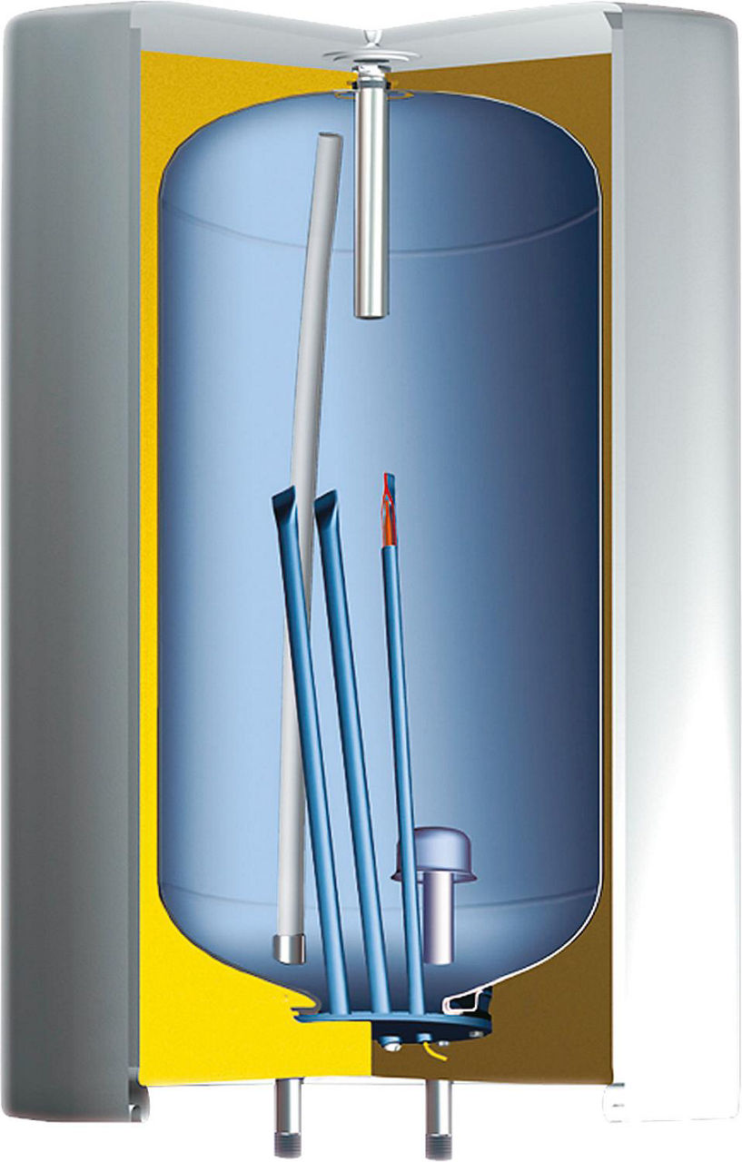 Chauffe-eau électrique OGB Slim SM, avec système de chauffage tubulaire indirect 30 - 100 litres