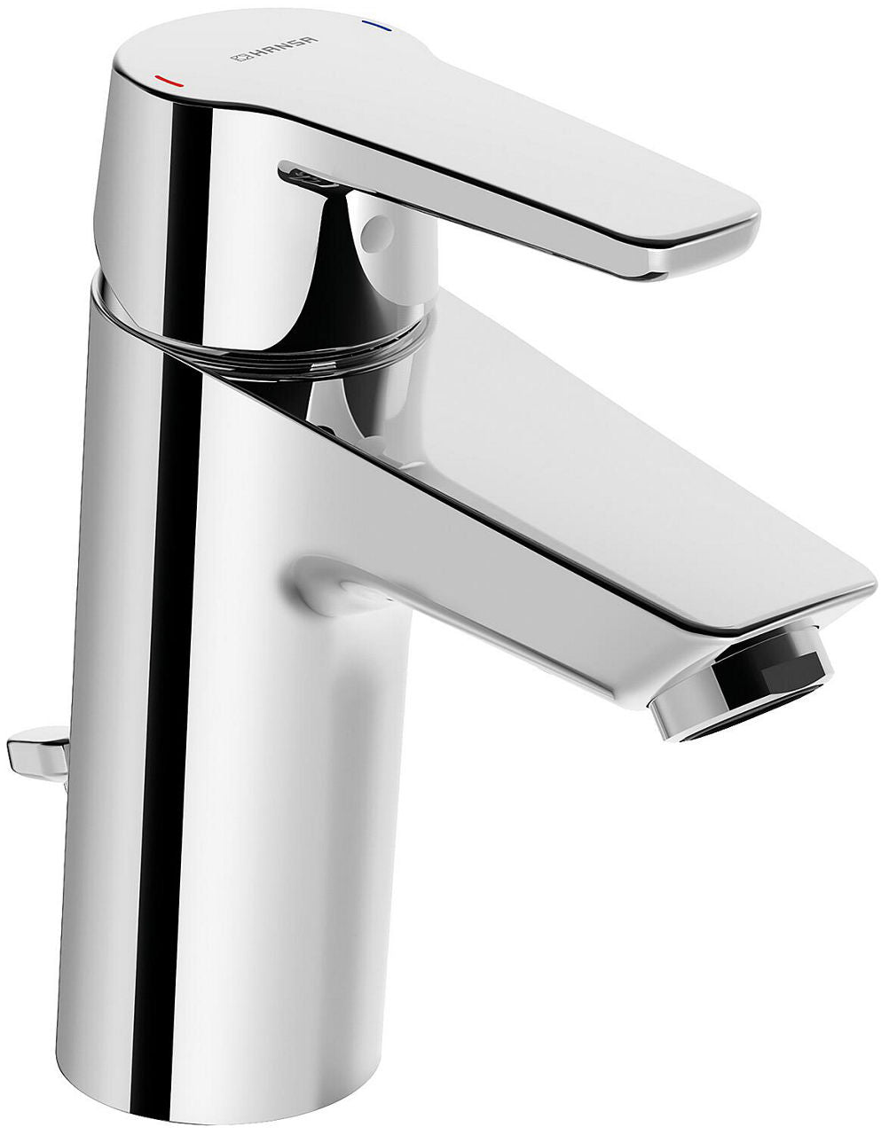Mitigeur de lavabo Hansa Hansapolo chromé