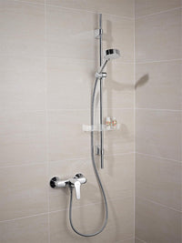 Mitigeur douche apparent Hansa Hansapolo saillie 145 mm chromé