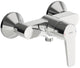 Mitigeur douche apparent Hansa Hansapolo saillie 145 mm chromé