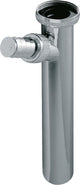 Tube de réglage en plastique chromé, certifié DIN/LGA DN32x200mm 45°