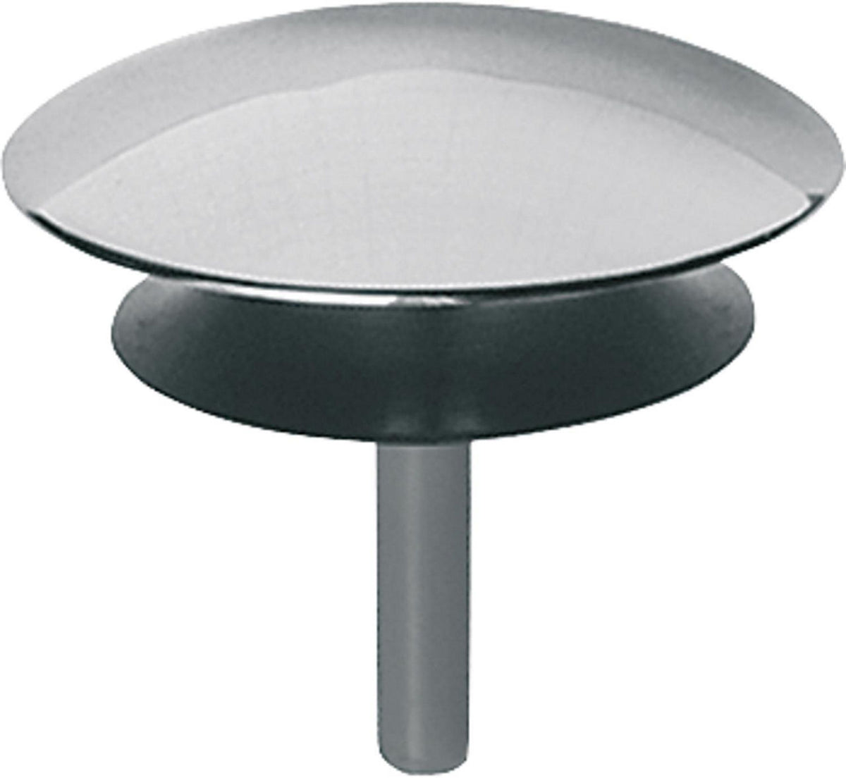 Bouchon d'évacuation de rechange UP&Down pour bonde de baignoire plastique/chromé DN74 Tappaguasti